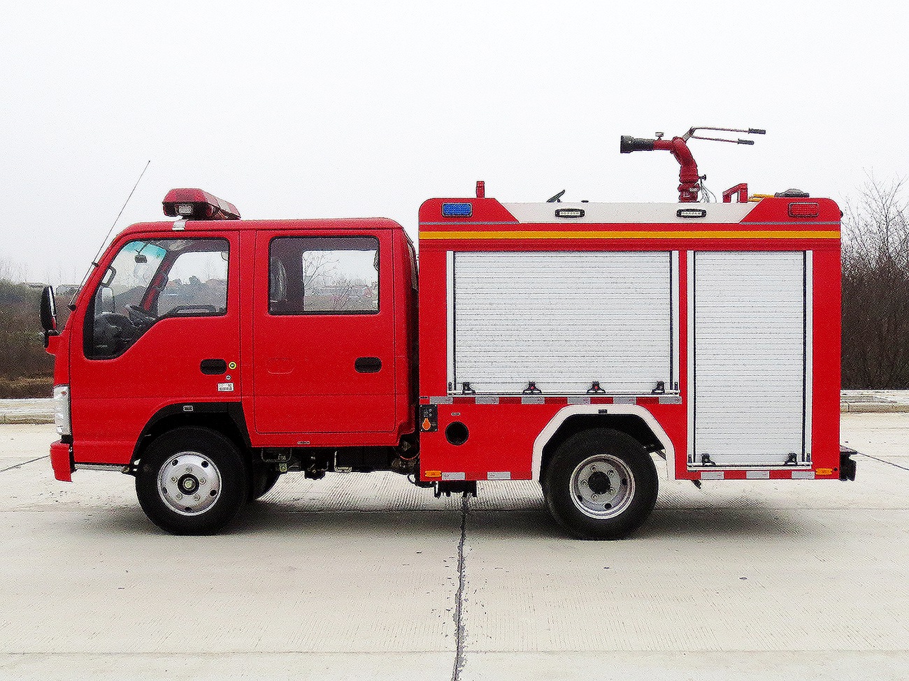 慶鈴100P藍牌水罐消防車