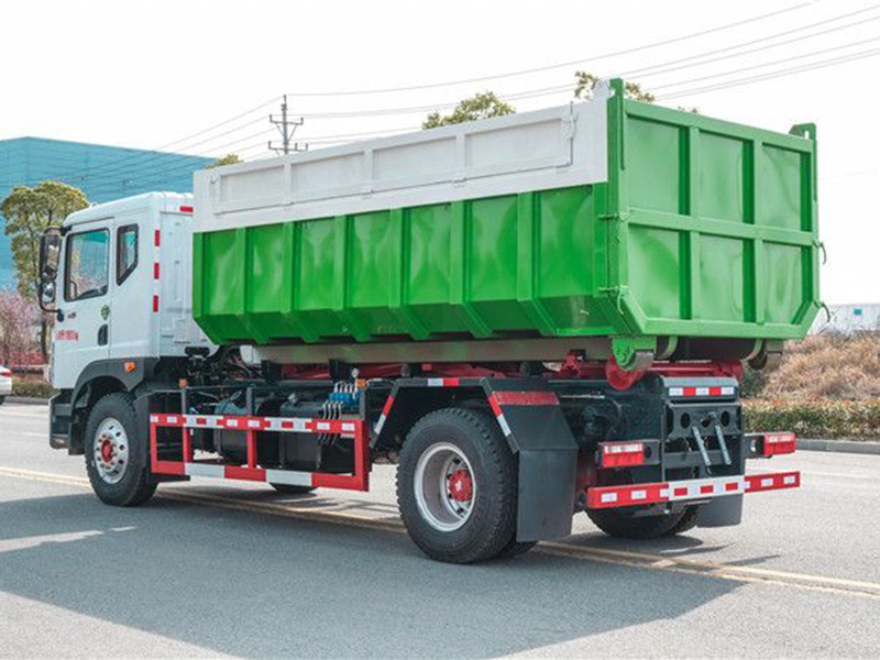 東風(fēng)D9 10-14方勾臂垃圾車(chē)