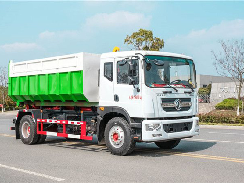 東風(fēng)D9 10-14方勾臂垃圾車(chē)